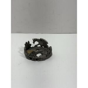 Scents & Accents Pewter Small Tea Light Votive Holders Dragons Fairies Dragon